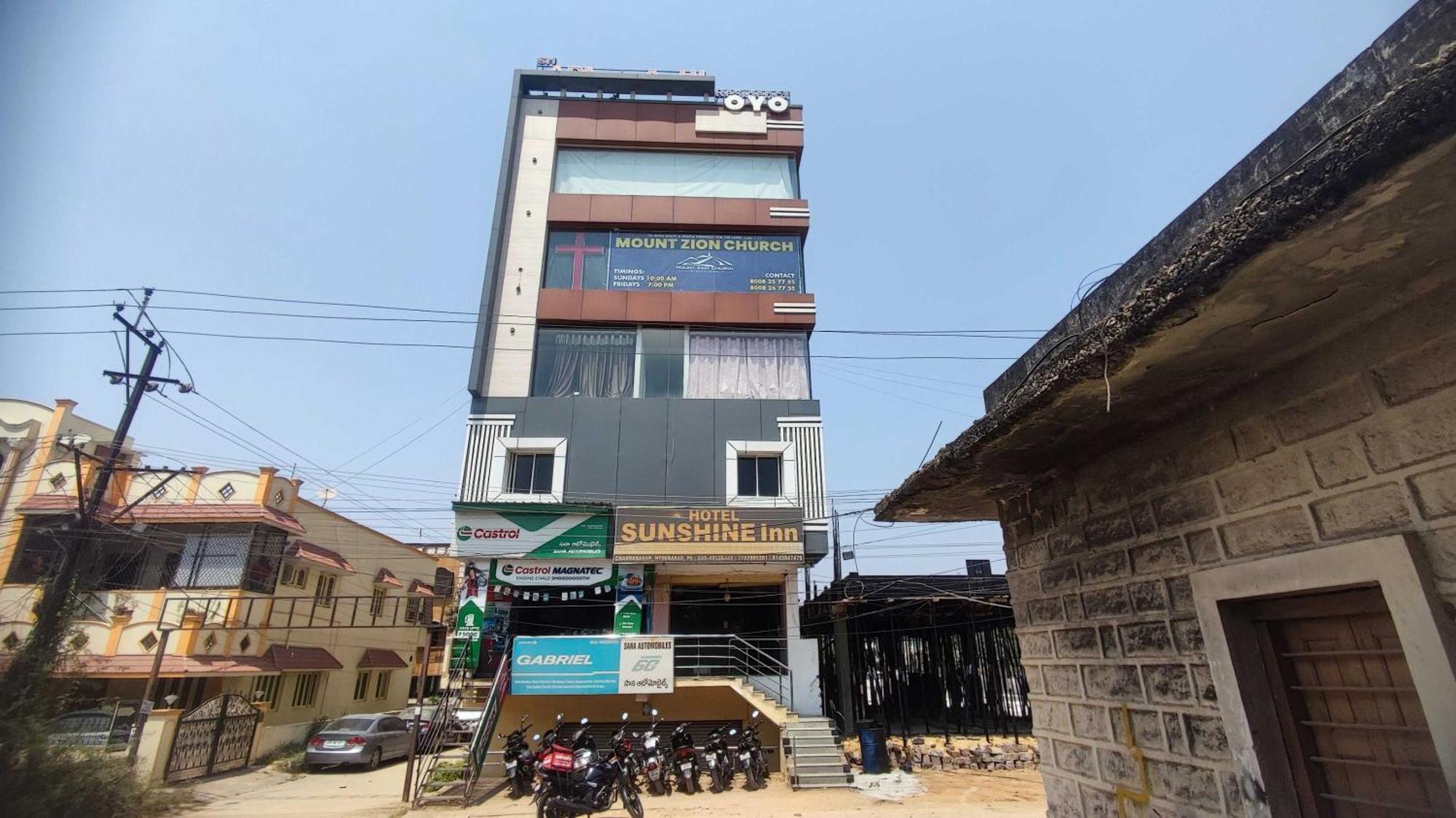 Spot On Sunshine Inn Hyderabad Ngoại thất bức ảnh